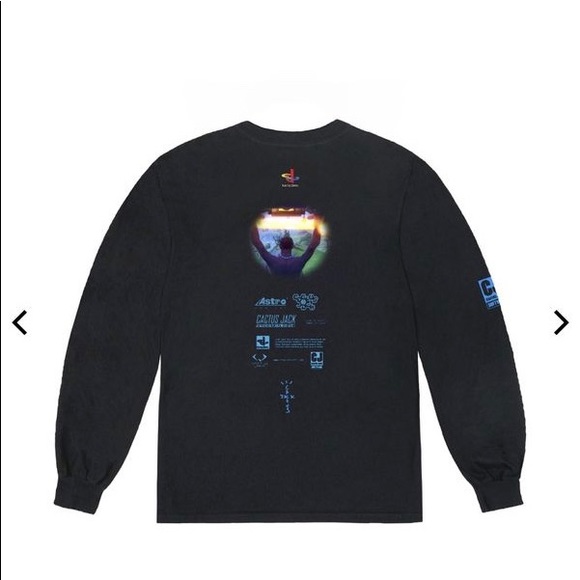 Travis Scott Cactus Jack Fortnite Long Sleeve Tee - Picture 3 of 5